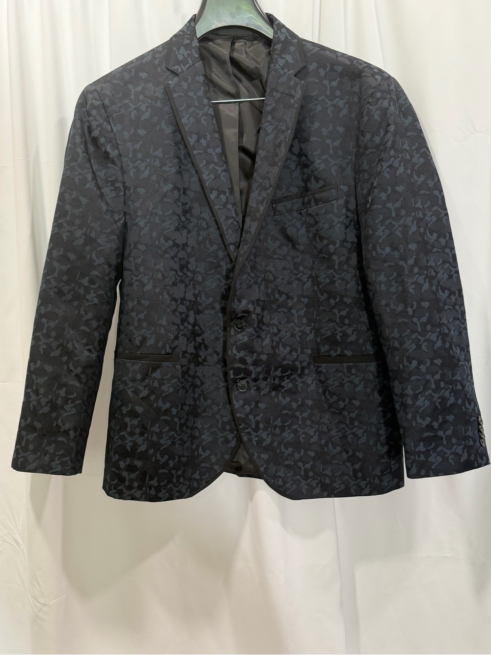 Reaction Kenneth Cole Floral Jacquard Blazer Sport Coat Men’s 46R